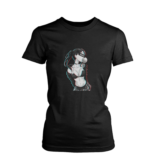 Anime Girl Art Womens T-Shirt Tee