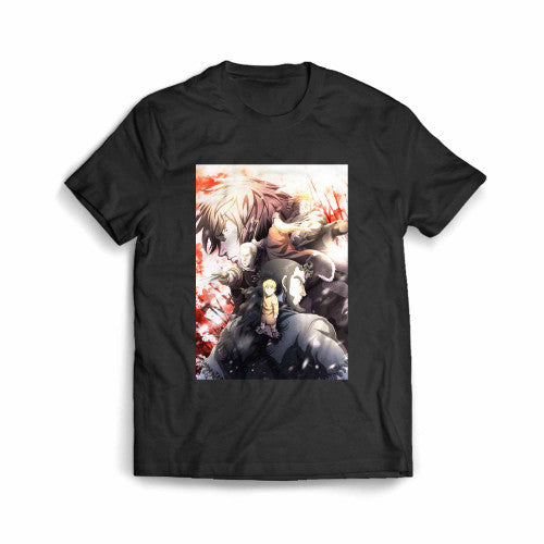 Anime Vinland Saga Boys Summer Men's T-Shirt