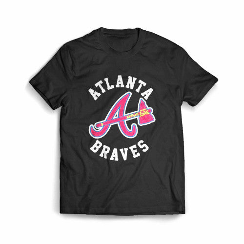 Atlanta Braves Vintage Braves Baseball Men's T-Shirt
