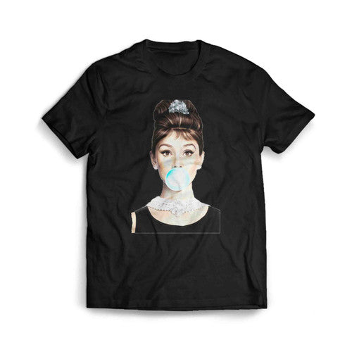 Audrey Hepburn Vintage Photo Man's T-Shirt Tee