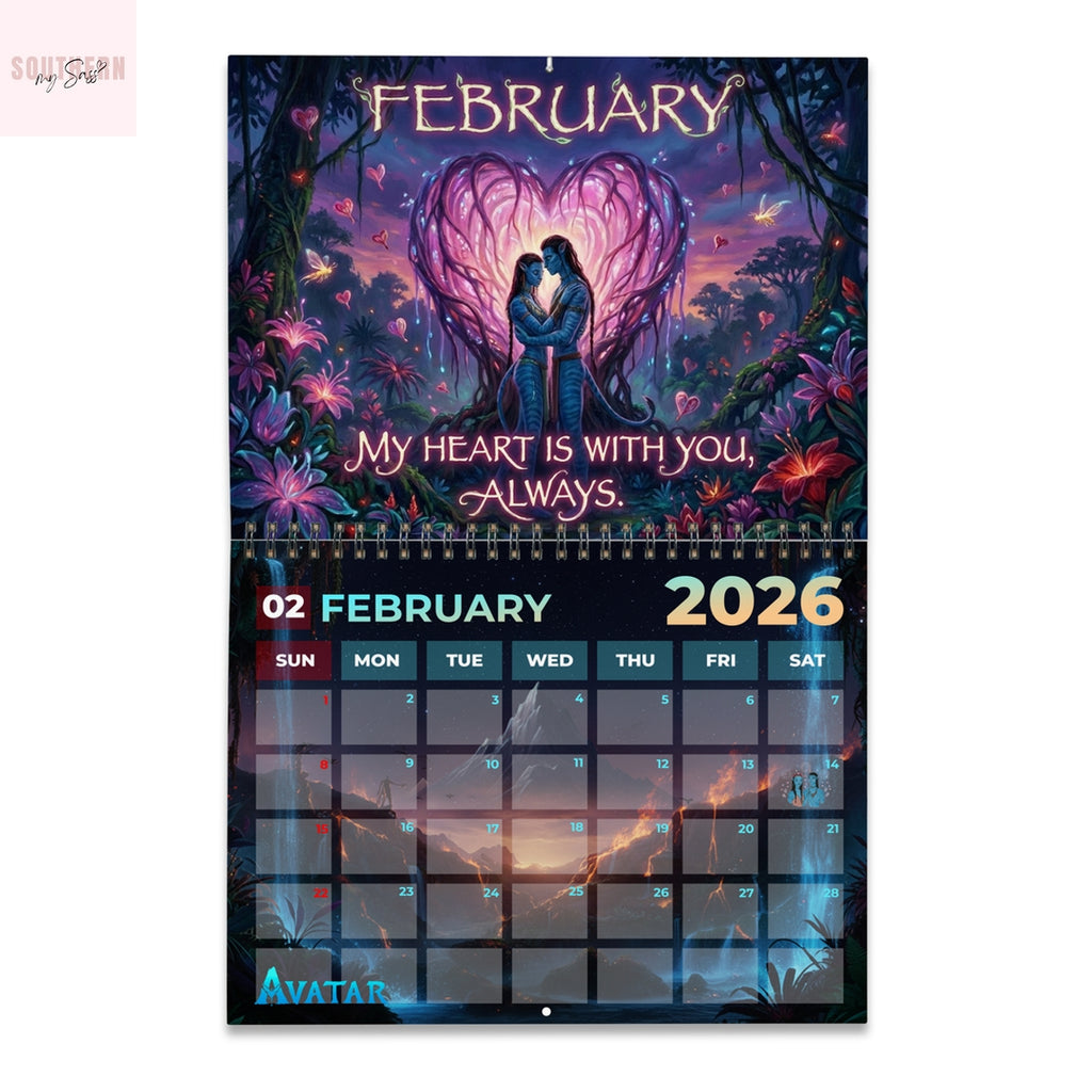 Avatar 2026 Wall Calendar