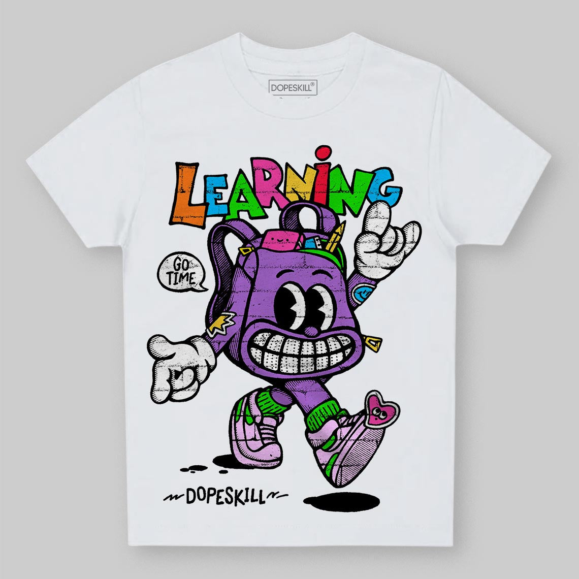 PURPLE Collection DopeSkill Toddler Kids T-shirt Learning Graphic