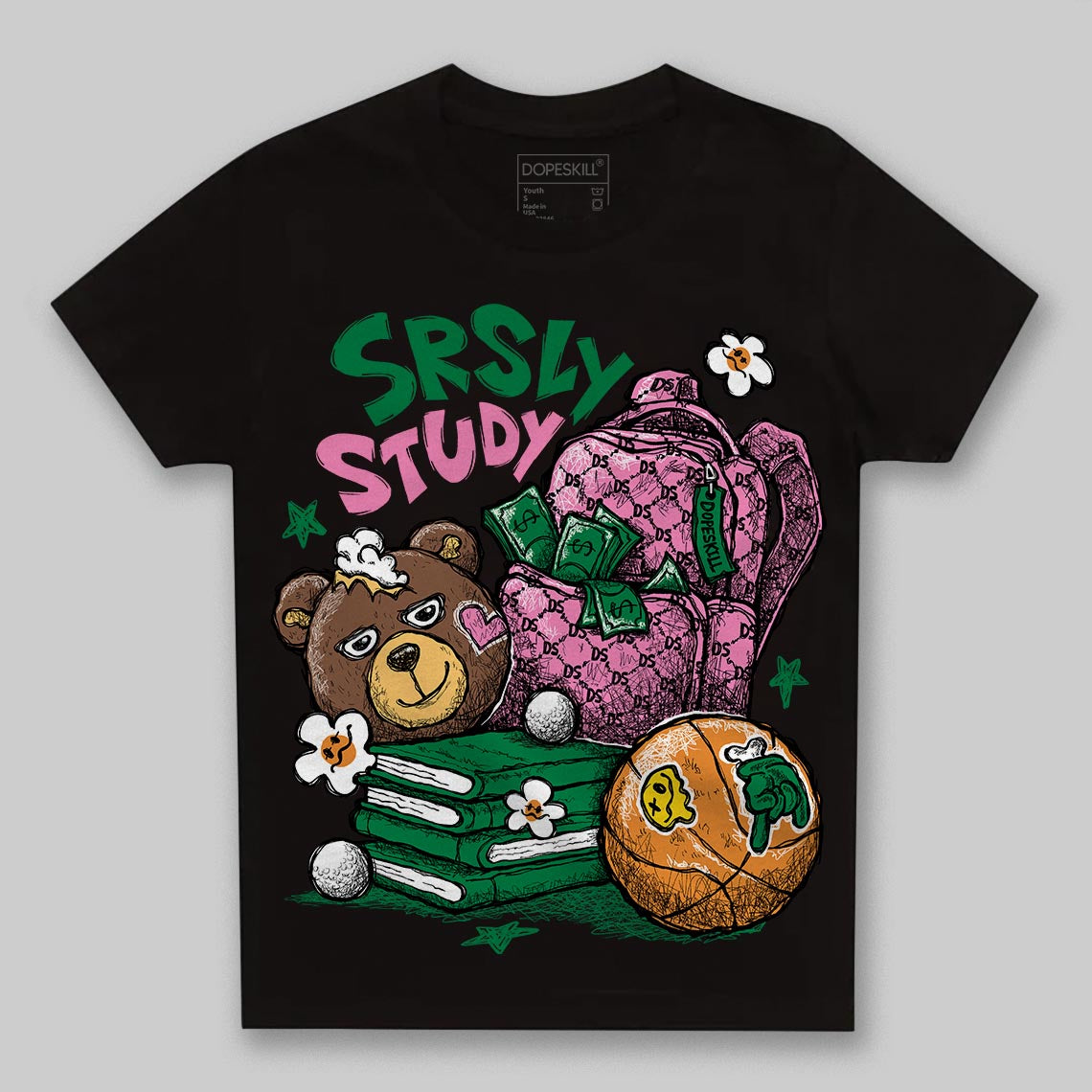 Green Collection DopeSkill Toddler Kids T-shirt SRSLY Study Graphic