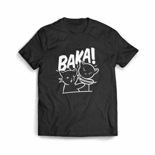 Baka Cat Anime Japan Cosplay Otaku Merch Kawaii Men's T-Shirt