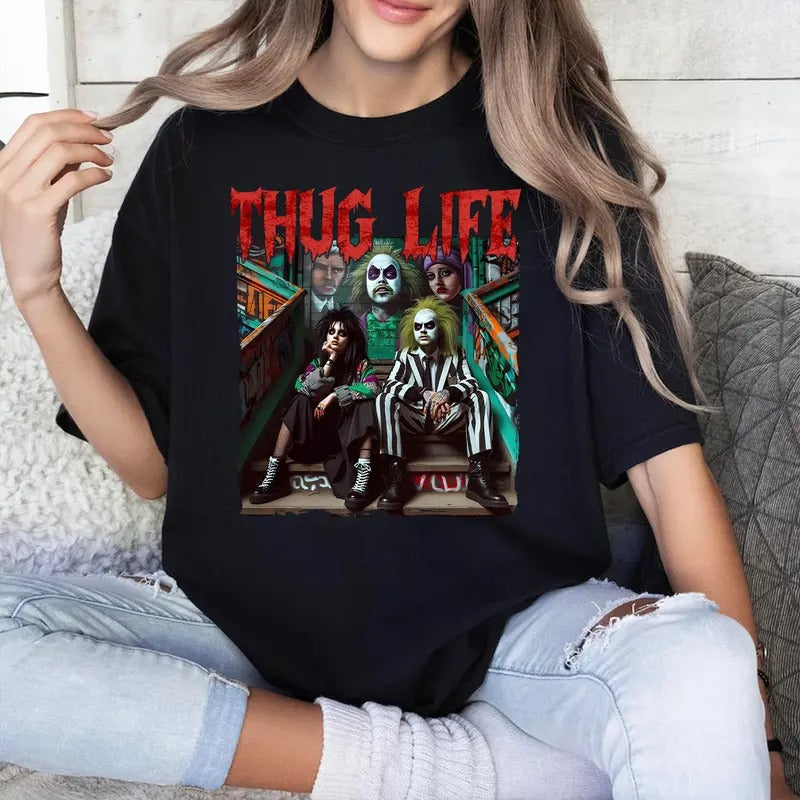 be4tlejuice thugg life t shirt, b4etlejuice t shirt unisex sweasshirt hoodie Sweatshirt | HypeCrazeTee.com