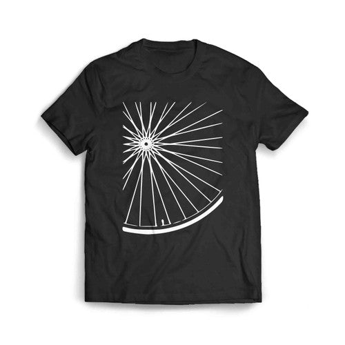 Bicycle Wheel Graphic Men's T-Shirt