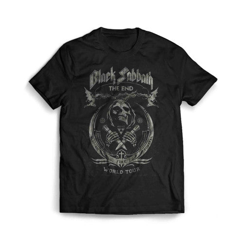 Black Sabbath Ozzy Osbourne The End World Tour Man's T-Shirt Tee