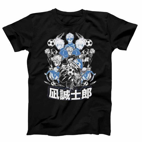 Blue Lock Anime Mens T-Shirt Tee