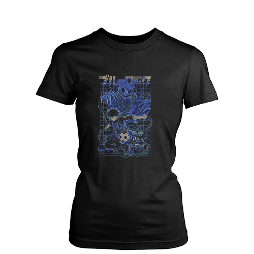 Blue Lock Graphic Womens T-Shirt Tee