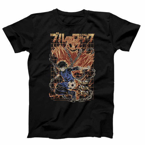 Blue Lock Graphic Bachira Mens T-Shirt Tee