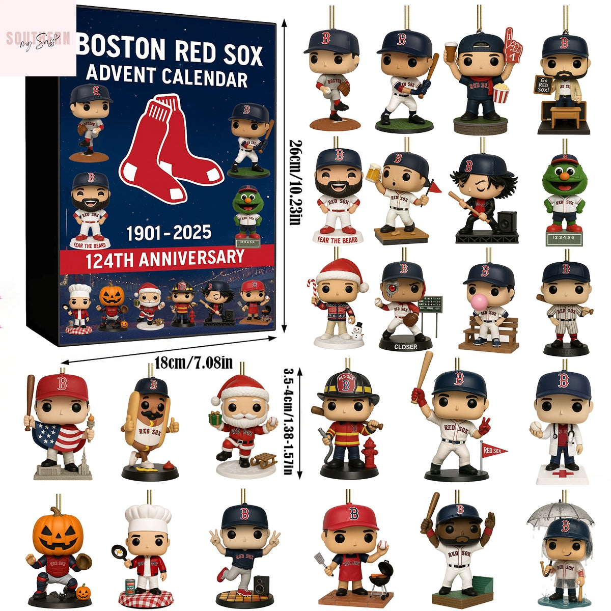Boston Red Sox 124th Anniversary Advent Calendar