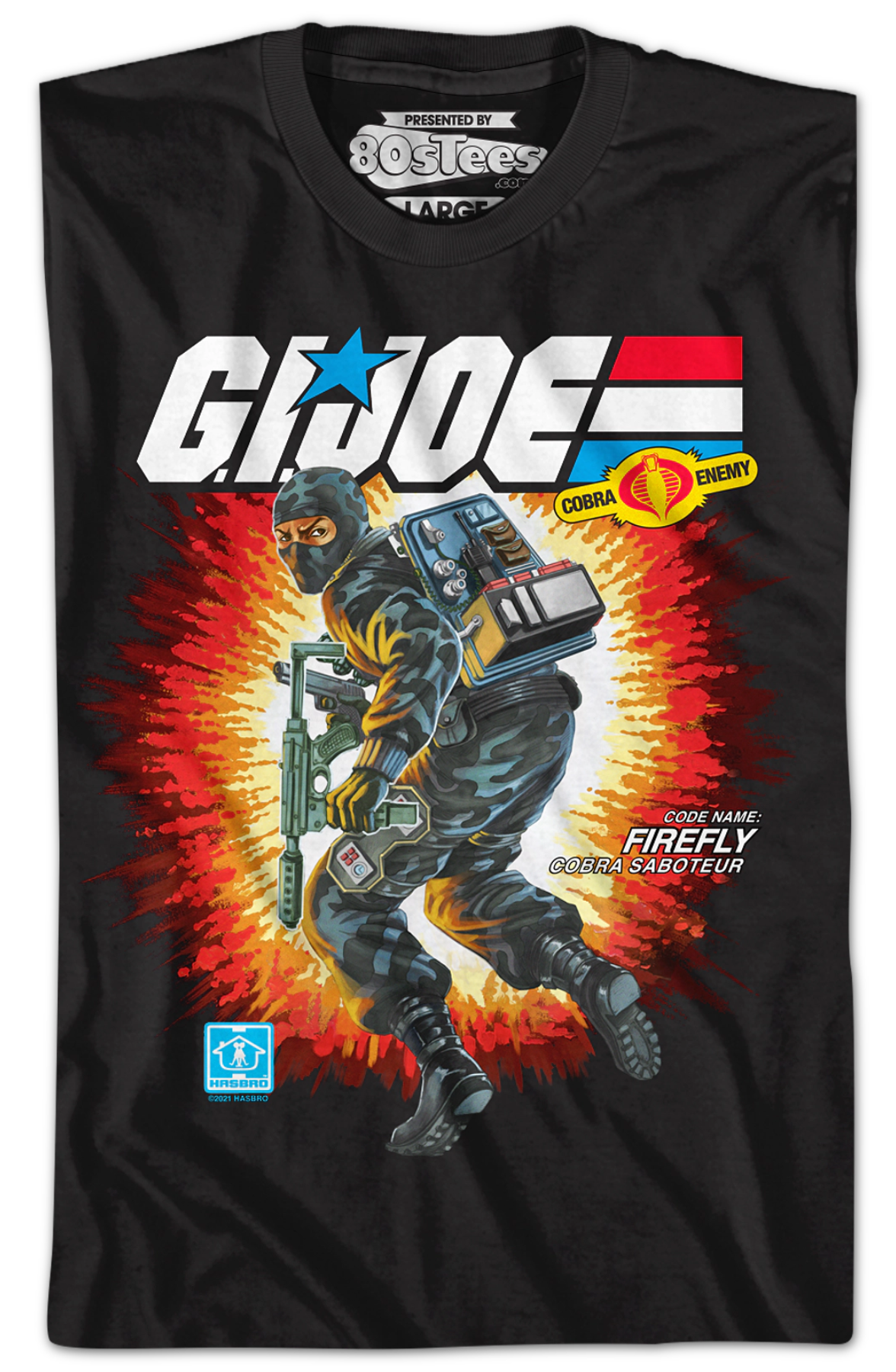 Box Art Firefly GI Joe T-Shirt
