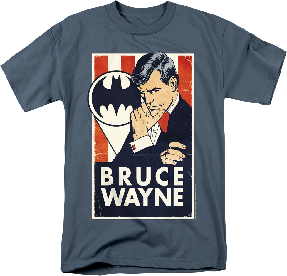 Bruce Wayne For President Batman T-Shirt