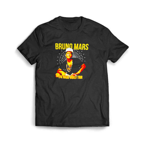 Bruno Mars 24K Magic World Tour Men's T-Shirt