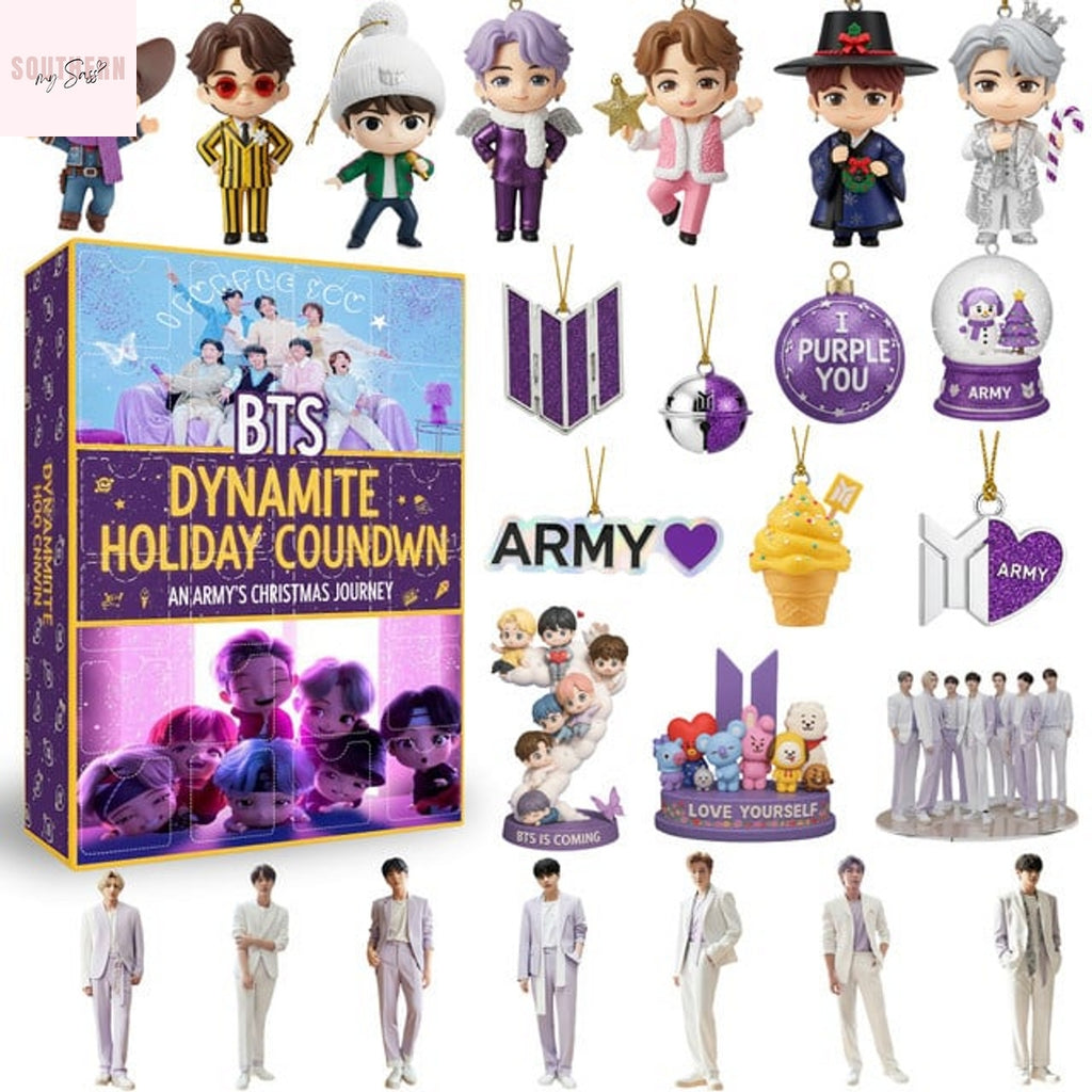 BTS Dynamite Holiday Countdown Advent Calendar 2025