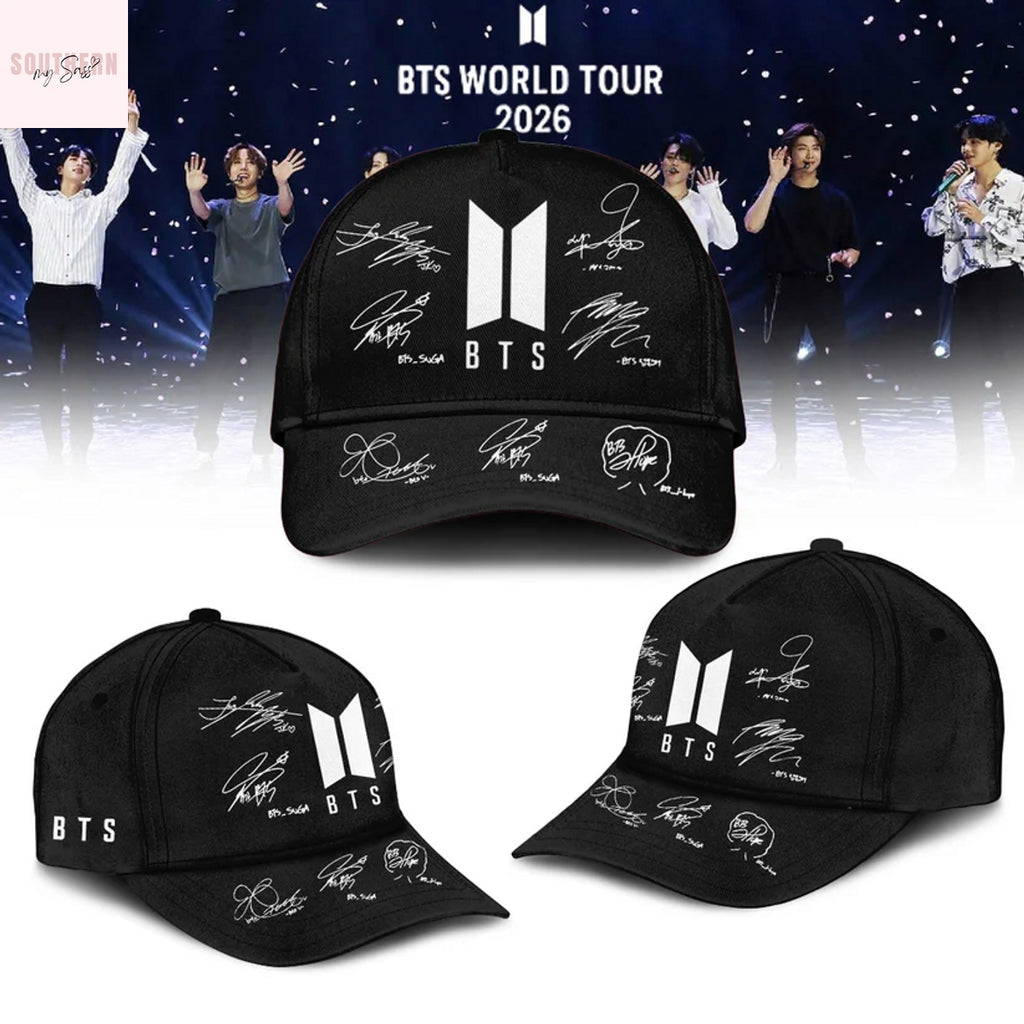 BTS World Tour 2026 Signature Baseball Cap