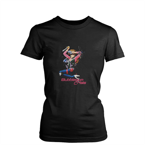 Bubblegum Crisis Retro Anime Manga Womens T-Shirt Tee