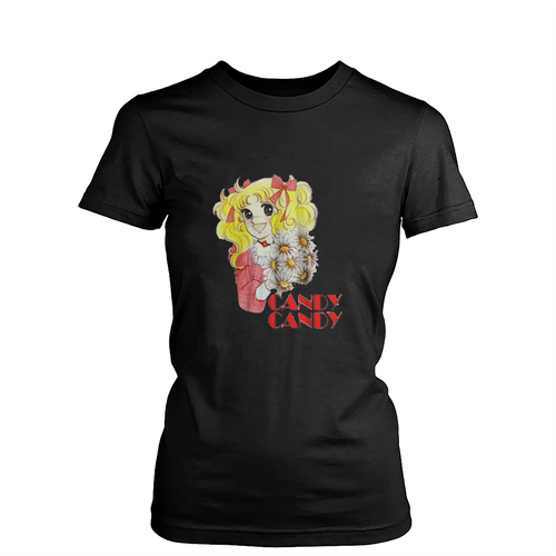 Candy Candy Anime Womens T-Shirt Tee