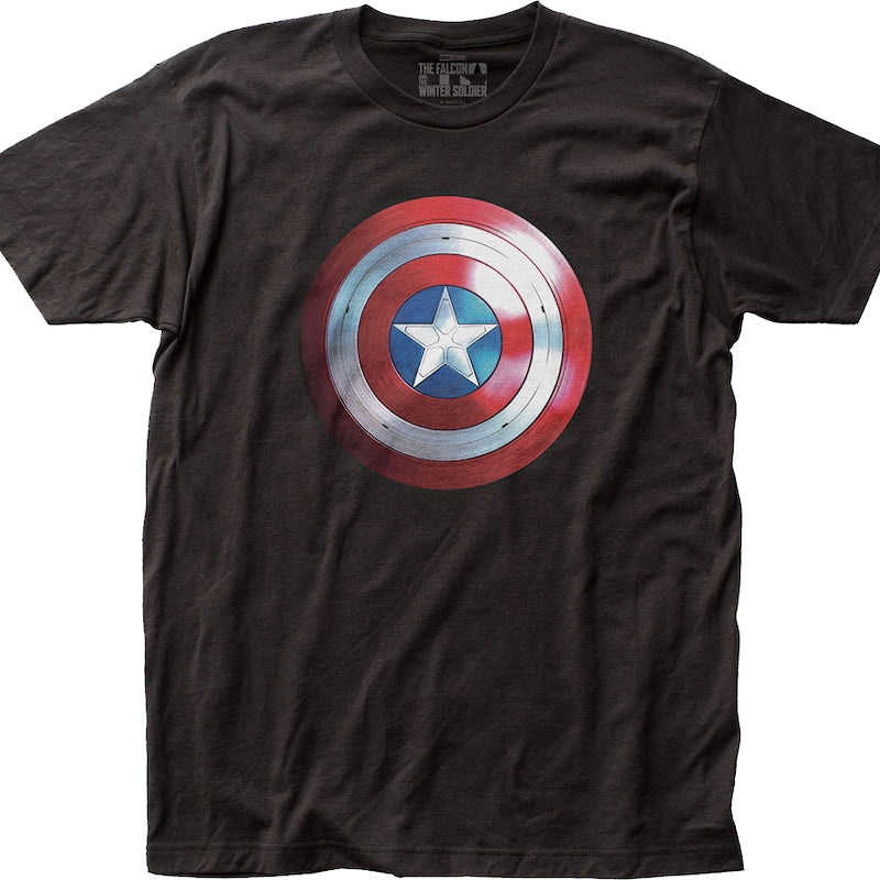 Captain America Shield The Falcon And The Winter Soldier T-Shirt