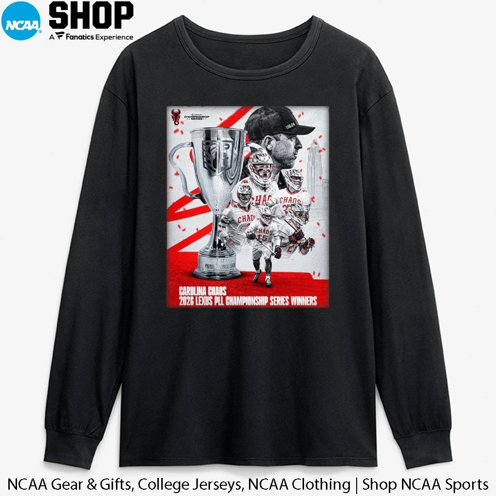 Carolina Chaos Champions Lexus PLL Championship 2026 Series T-Shirt