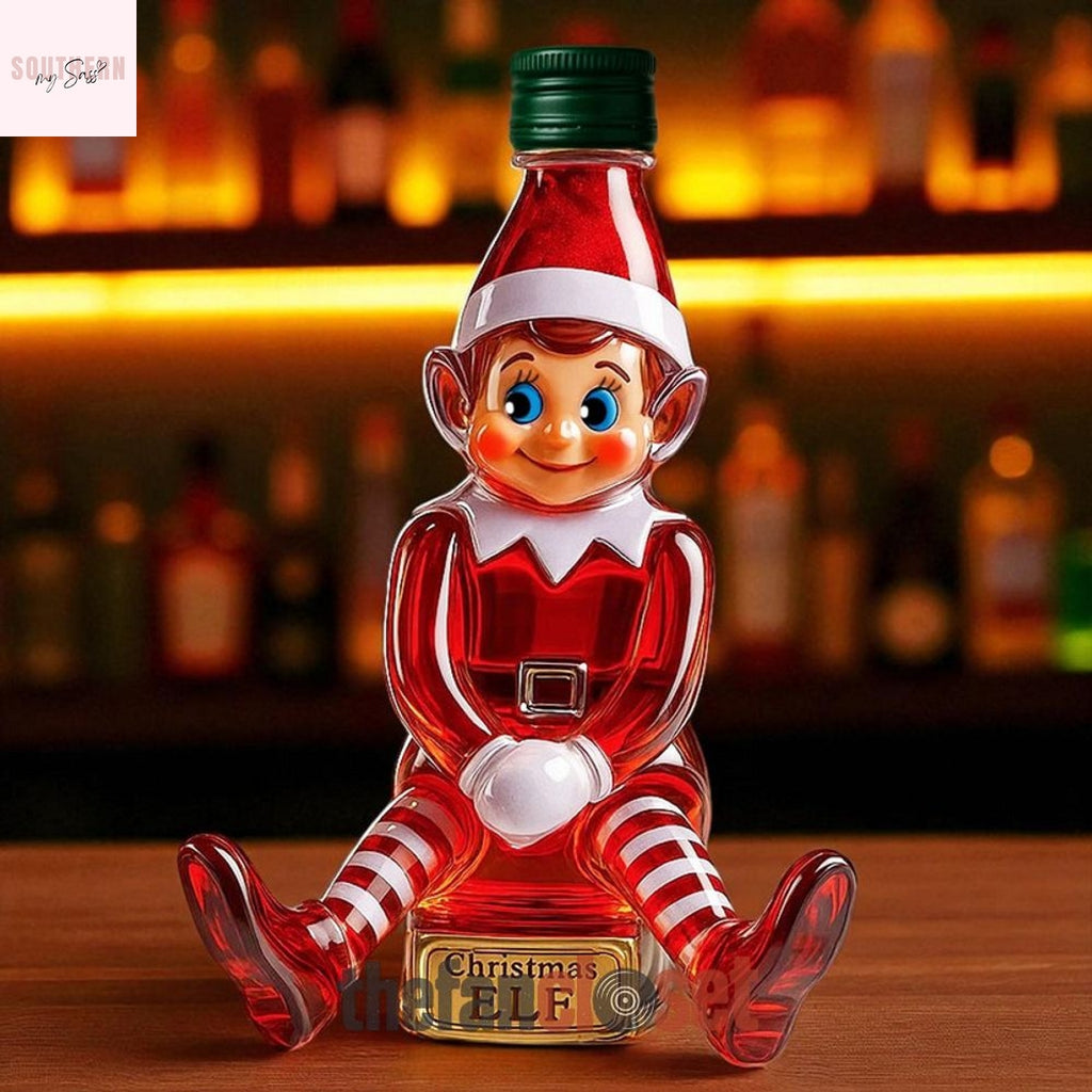 Christmas ELF Whiskey Bottle 2025