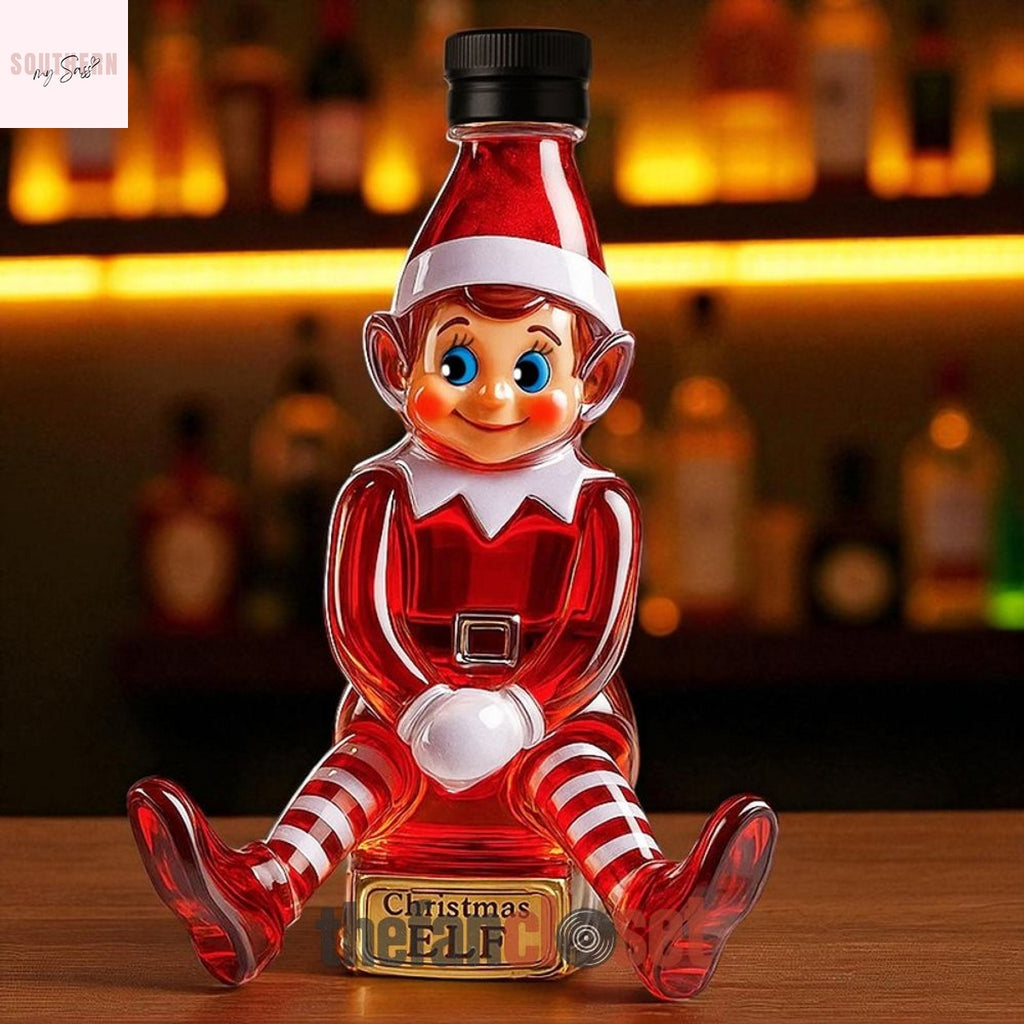 Christmas ELF Whiskey Bottle 2025