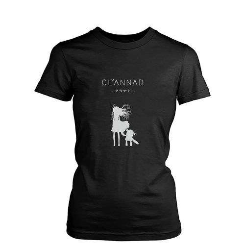 Clannad Ushio Okazaki And Robot Anime Womens T-Shirt Tee