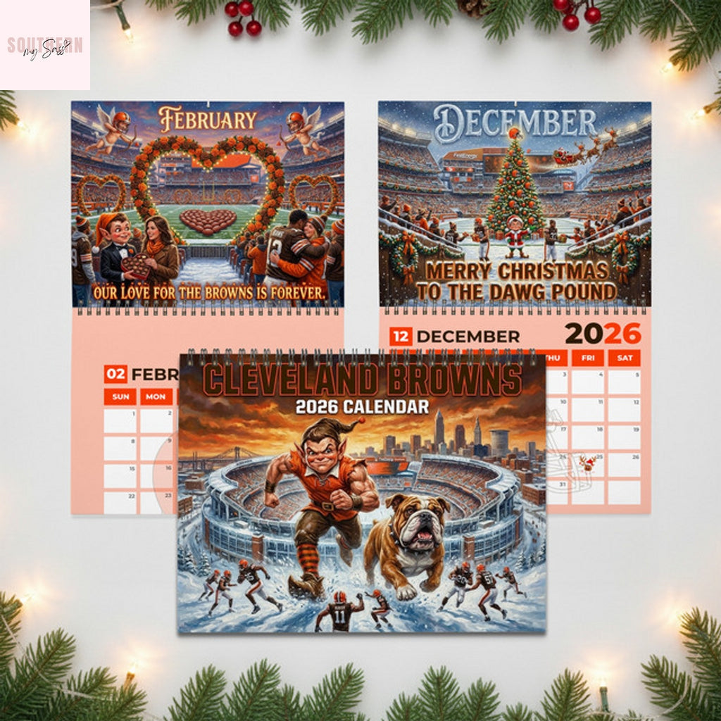 Cleveland Browns 2026 Wall Calendar