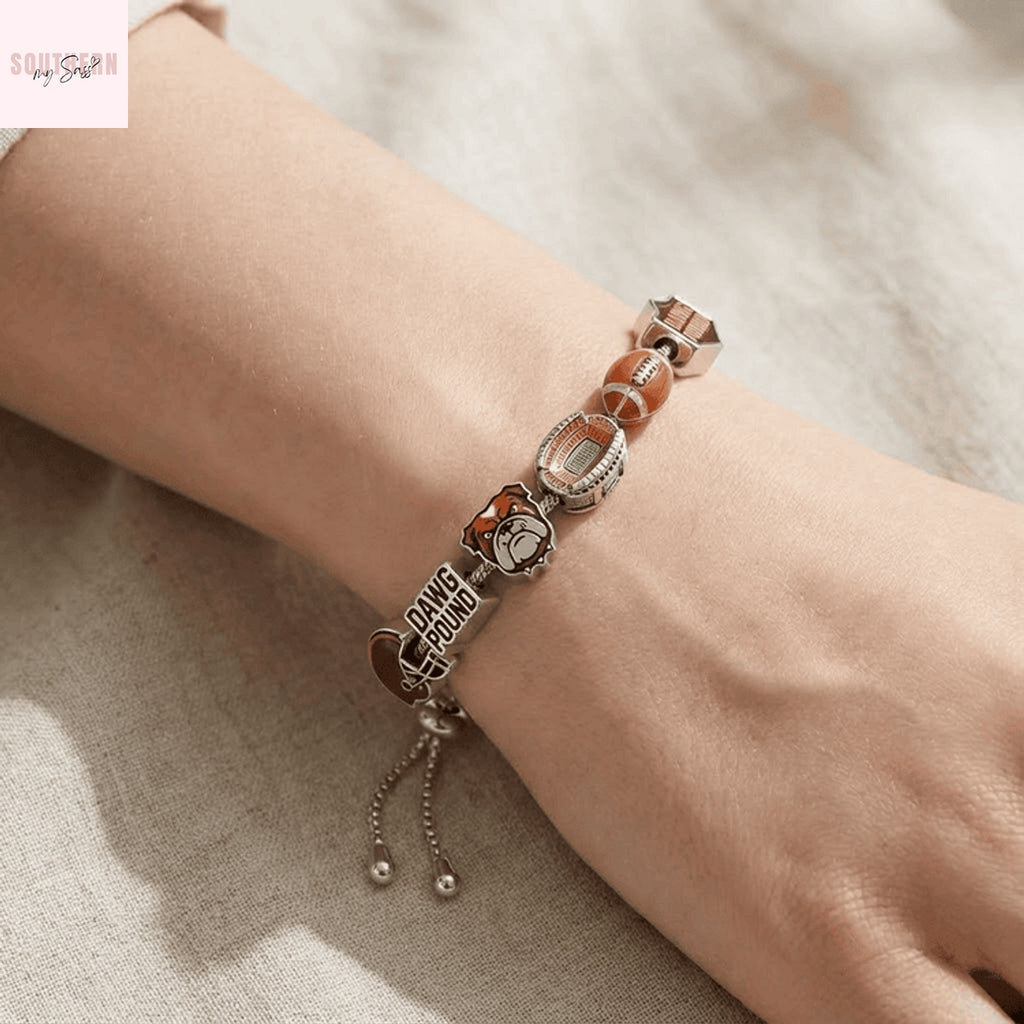 Cleveland Browns Charm Bracelet
