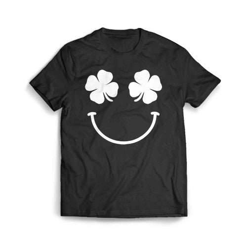 Clover Face Novelty Graphics Men's T-Shirt