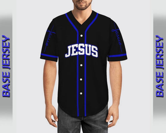 Colorful Jesus My God Baseball Jersey Adult Unisex S-5XL Full Size Way Maker QT206140Td - Aopprinter