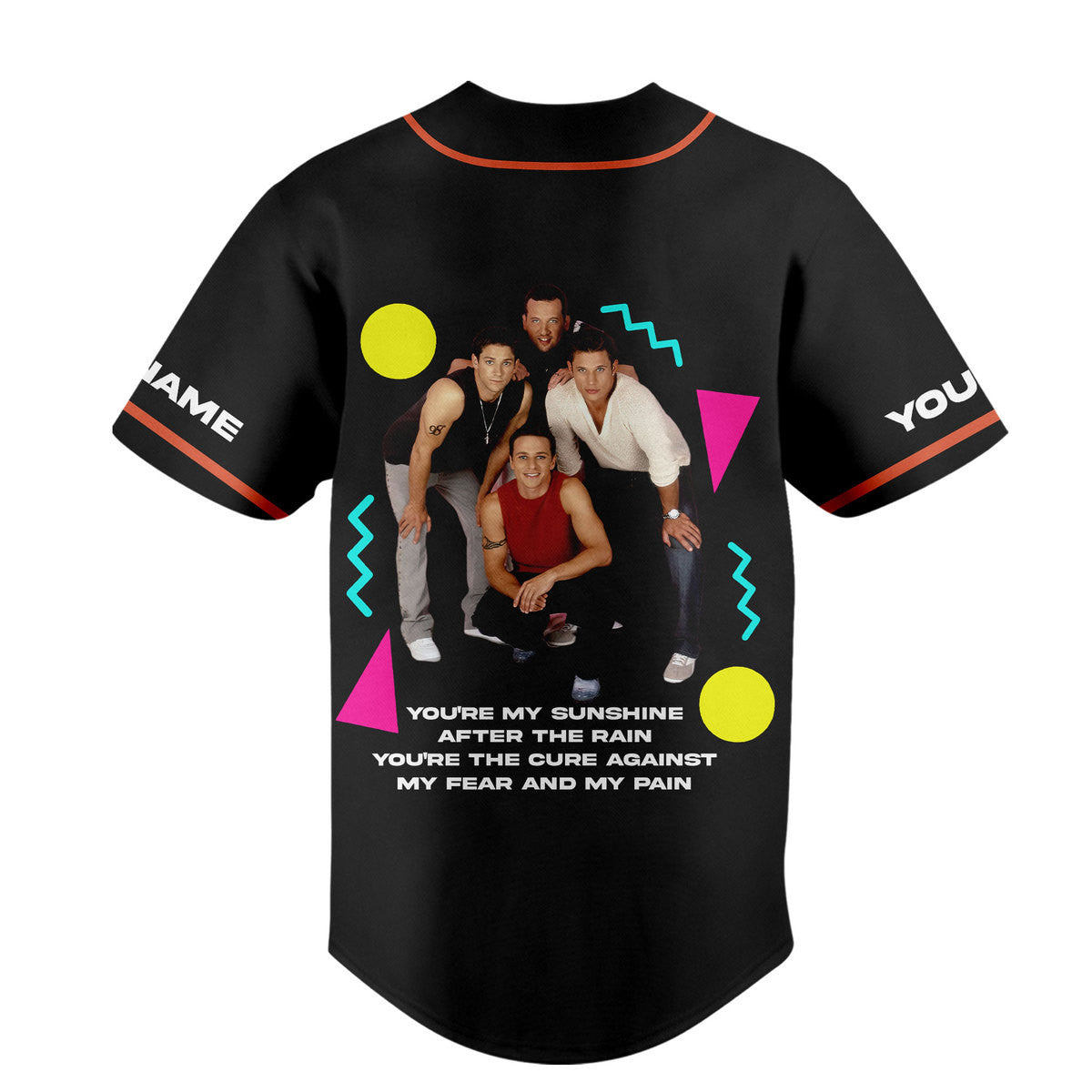 Comfimerch 98 Degrees 25th Anniversary Tour Baseball Jersey For Fans - Comfimerch