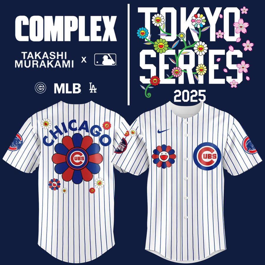 Comfimerch Chicago Cubs MLB World Tour Tokyo Personalized New Baseball Jersey For Fan - Comfimerch