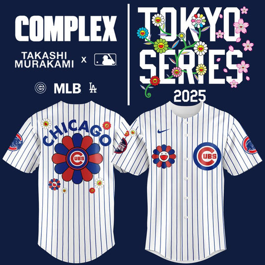 Comfimerch Chicago Cubs MLB World Tour Tokyo Personalized New Baseball Jersey For Fan - Comfimerch