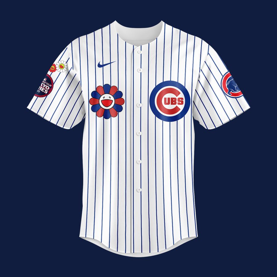 Comfimerch Chicago Cubs MLB World Tour Tokyo Personalized New Baseball Jersey For Fan - Comfimerch