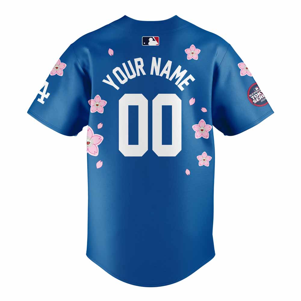 Comfimerch Los Angeles Dodgers Takashi Murakami x MLB World Tour Tokyo Personalized New Baseball Jersey For Fan - Comfimerch