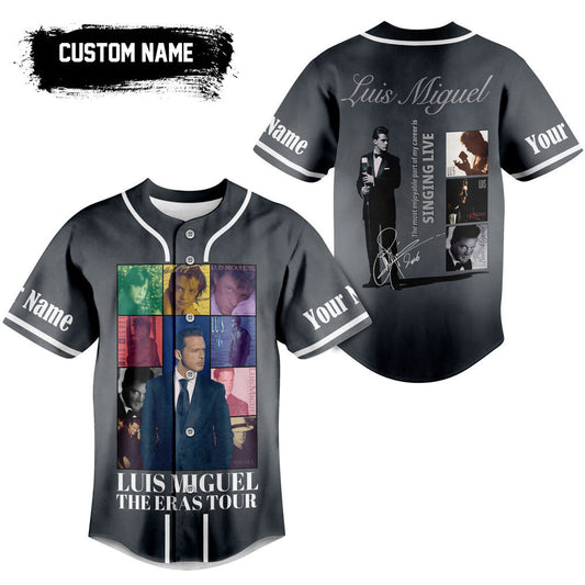 Comfimerch Luis Miguel The Eras Tour Baseball Jersey For Fans - Comfimerch