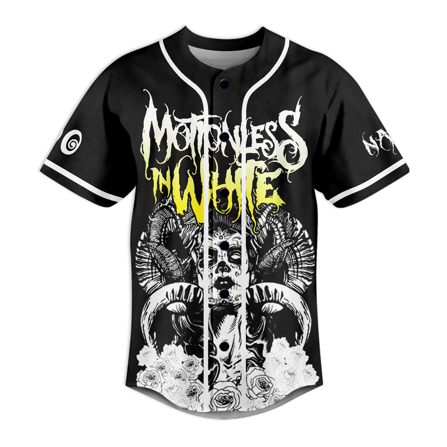 Comfimerch Motionless In White Baseball Jersey For Fans - Comfimerch