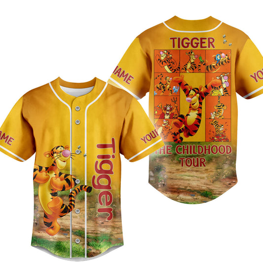 Comfimerch Tigger The Childhood Tour Baseball Jersey For Fans - Comfimerch