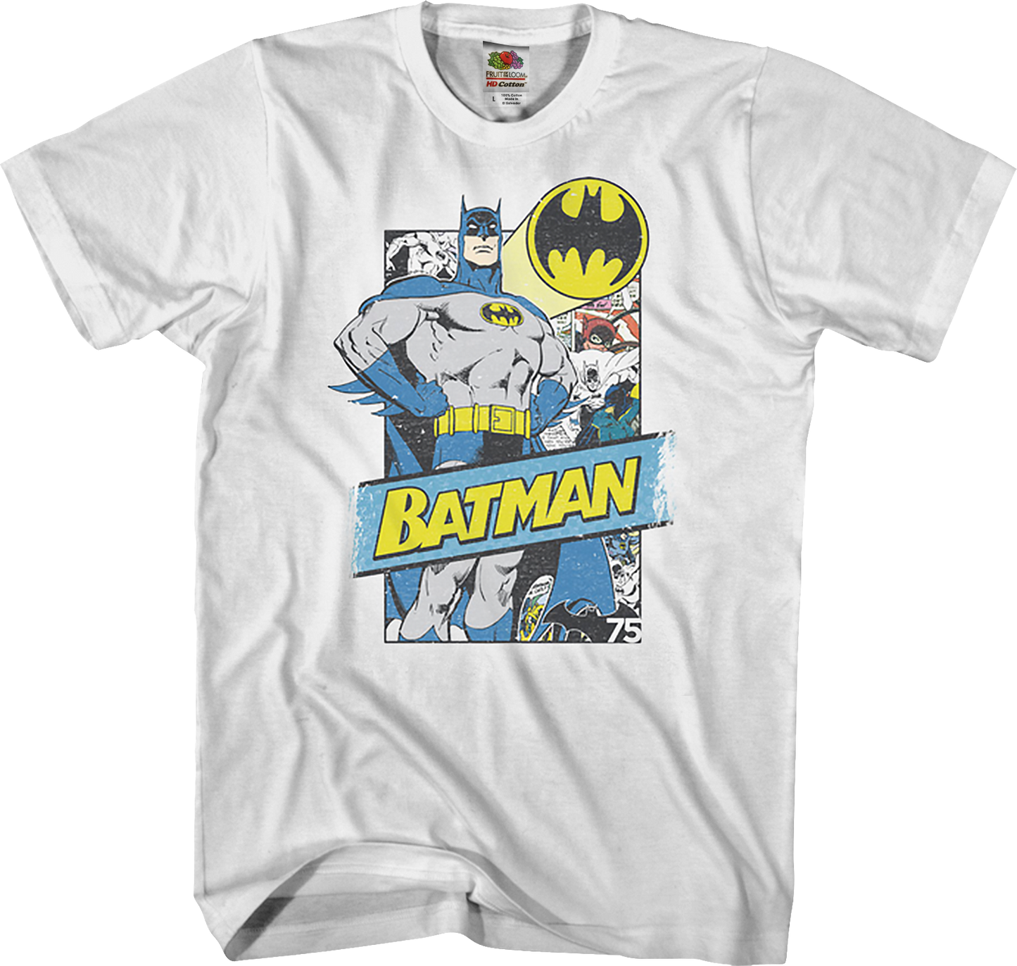 Comic Background Batman T-Shirt