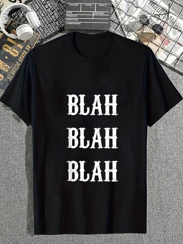 cotton Blah Blah Blah - Funny Speech T-Shirt casual Fashion graphic tees for women Hoodie, Sweatshirt | HypeCrazeTee.com
