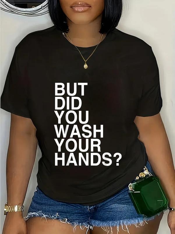 cotton But Did You Wash Your Hands? Hand Washing Hygiene Gift T-Shirt casual Fashion graphic tees Hoodie, Sweatshirt
