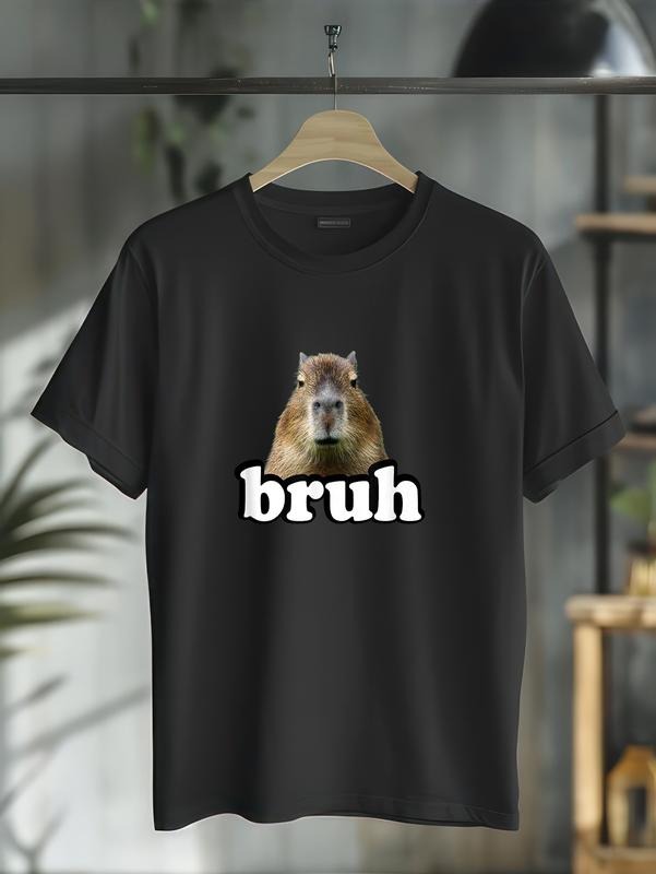 cotton Capybara Gifts Shirts & Hoodies T-Shirt casual Fashion graphic tees for women Sweatshirt | HypeCrazeTee.com
