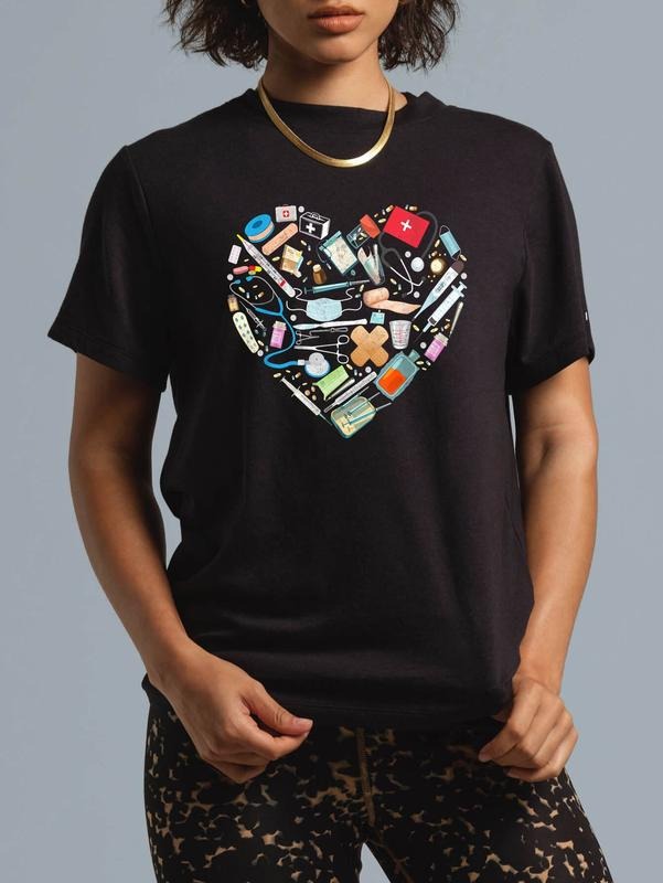 cotton Certified Medical Assistant Heart Nurse Doctor CMA T-Shirt casual Fashion graphic tees women Hoodie, Sweatshirt