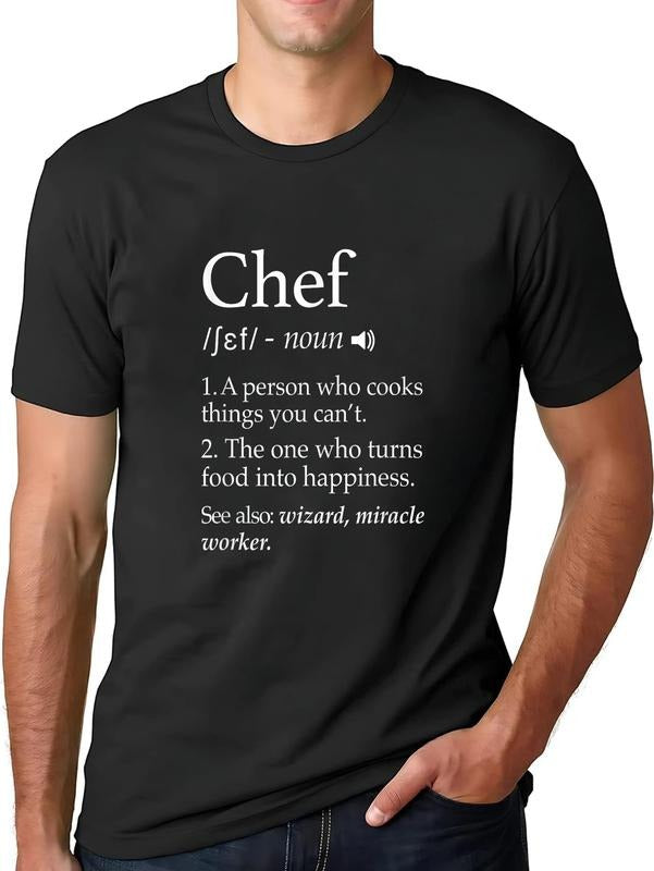 cotton Chef Definition Funny Line Saying Cook Cooking Gifts Chefs T-Shirt casual Fashion graphic tees for women Hoodie,...