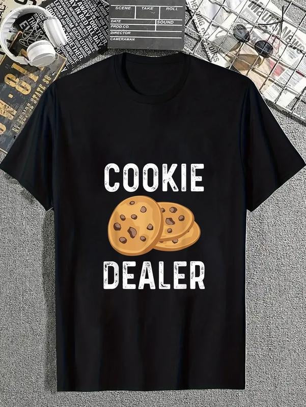 cotton Cookie Dealer - Cookie Lover Gift Cookie Baker Cookie Gift T-Shirt casual Fashion graphic tees women Hoodie,...