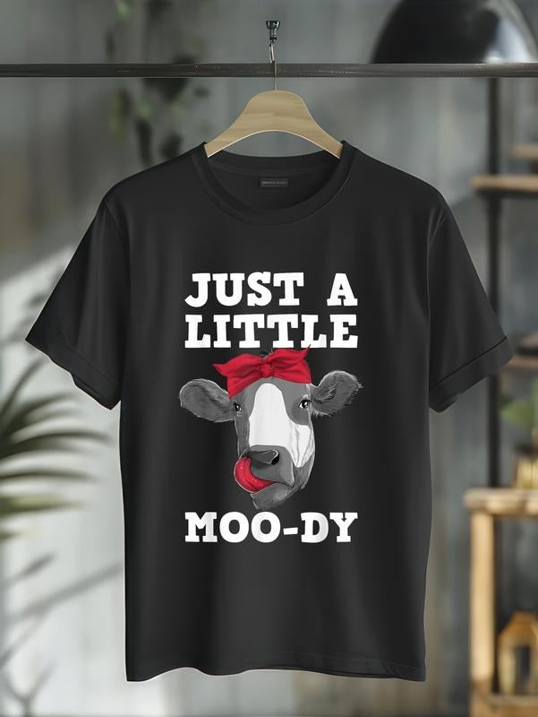 cotton Cute Cow Design For Men Women Dairy Cow Lover Cattle Farming T-Shirt casual Fashion graphic tees for women Hoodie,...