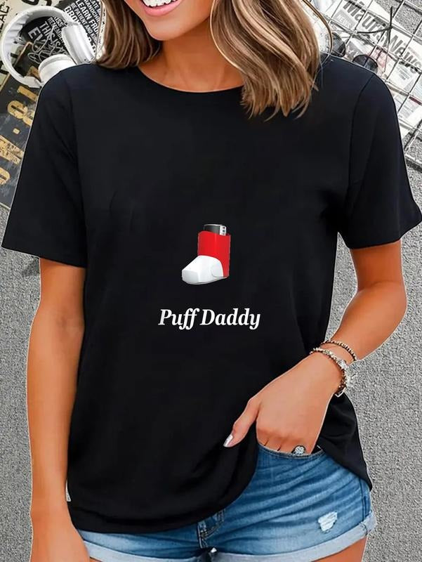 cotton Funny Puff Daddy Asthma T shirt T-Shirt casual Fashion graphic tees Hoodie, Sweatshirt | HypeCrazeTee.com