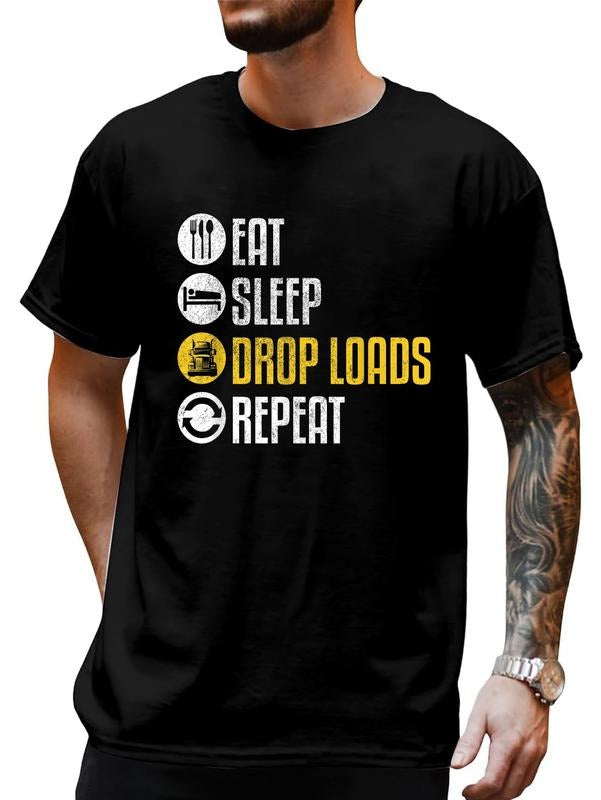 cotton Funny Truck Driver Joke Saying Trucker Gift T-Shirt casual Fashion graphic tees women Hoodie, Sweatshirt