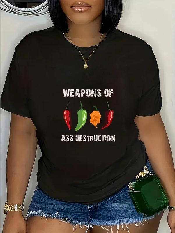 cotton Funny pepper chili head spicy hot foods T-Shirt casual Fashion graphic tees women Hoodie, Sweatshirt